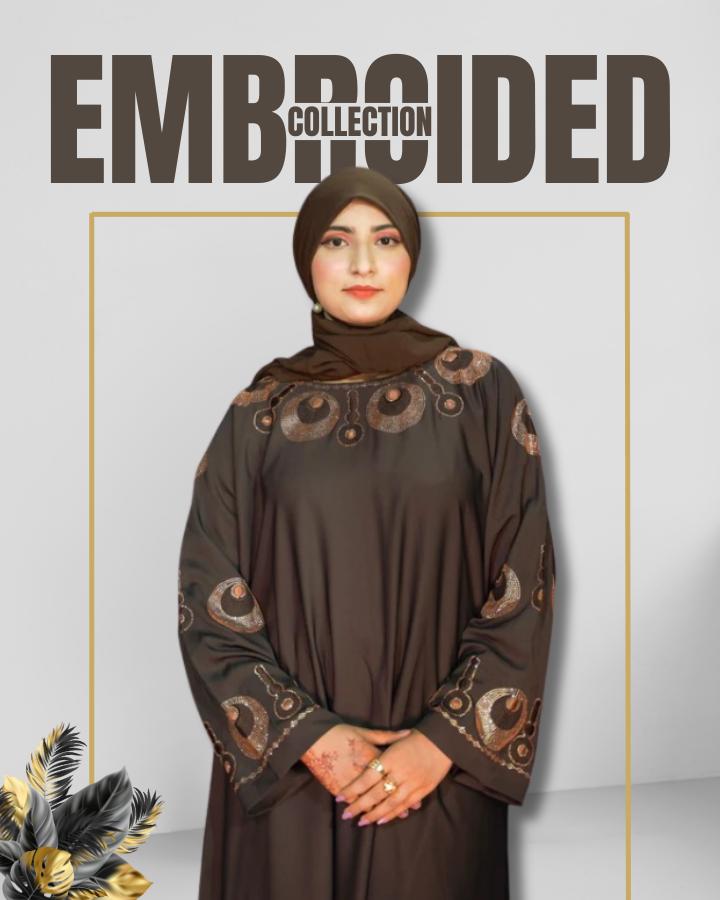 Embroided Abaya 